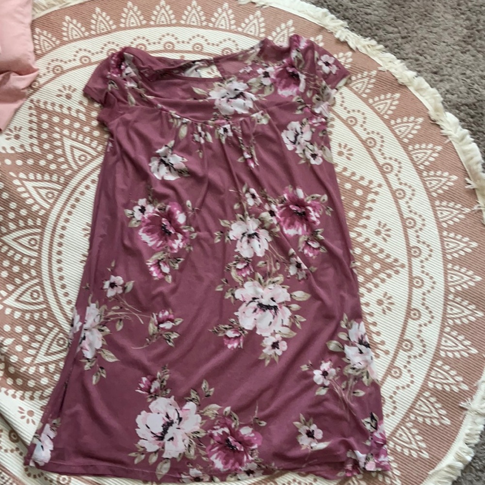 Floral Pink Dress